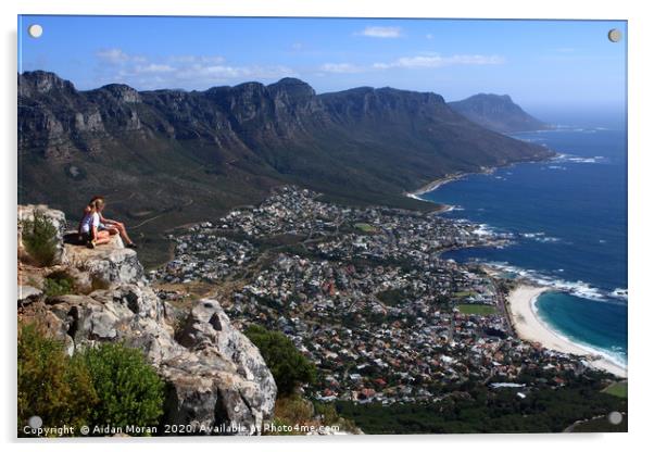 Camps Bay, Cape Town, South Africa   Acrylic by Aidan Moran