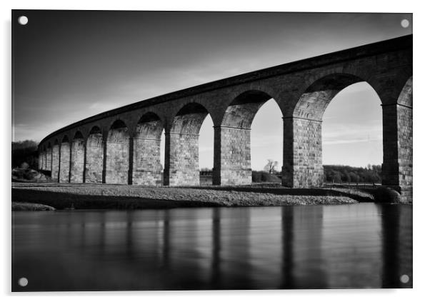 Arthington Viaduct Acrylic by David McCulloch