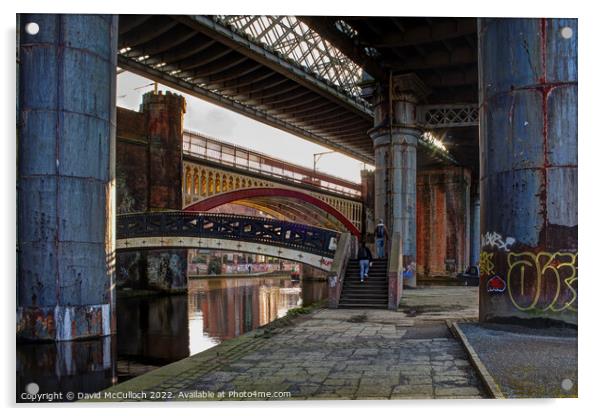Discovering Castlefield Acrylic by David McCulloch