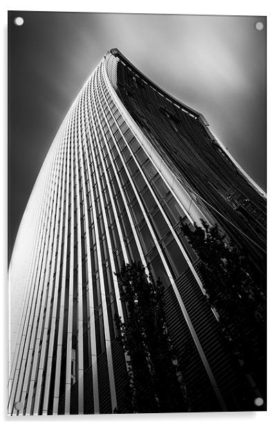  London Walkie Talkie Skyscraper Acrylic by Ian Hufton