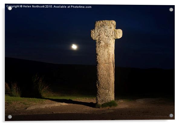  Nuns Cross after Sunset Acrylic by Helen Northcott
