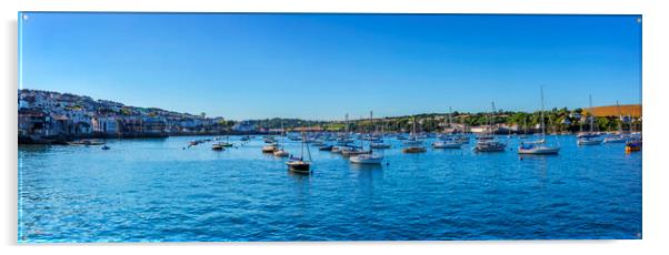 Falmouth Harbour Acrylic by Maggie McCall