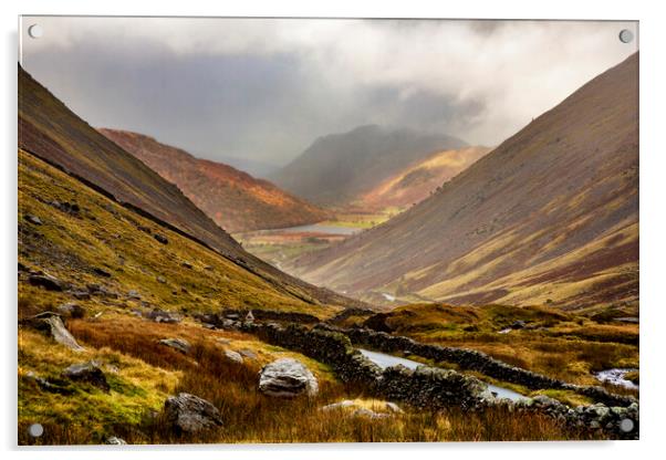 Kirkstone Pass Acrylic by Maggie McCall