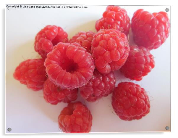 The Raspberries Acrylic by Lee Hall