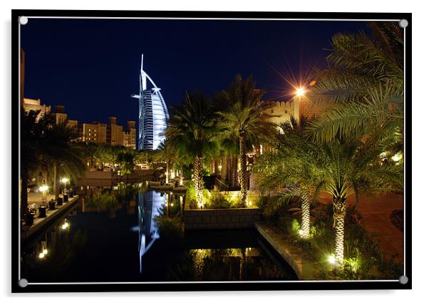 Burj Al Arab, Dubai Acrylic by Art Magdaluyo