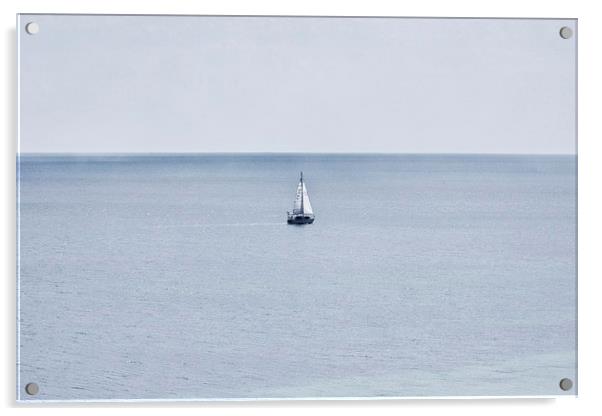 Sail Away Acrylic by Zoe Ferrie