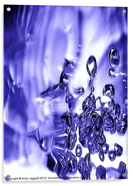 Abstract Bubble Study Acrylic by Brian  Raggatt