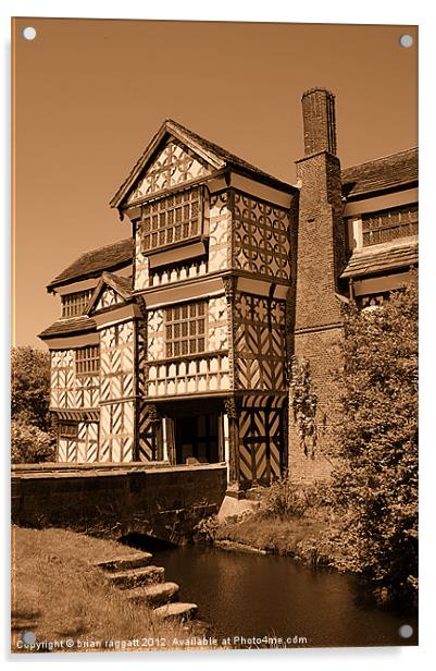 An Englishmans home is his castle Acrylic by Brian  Raggatt