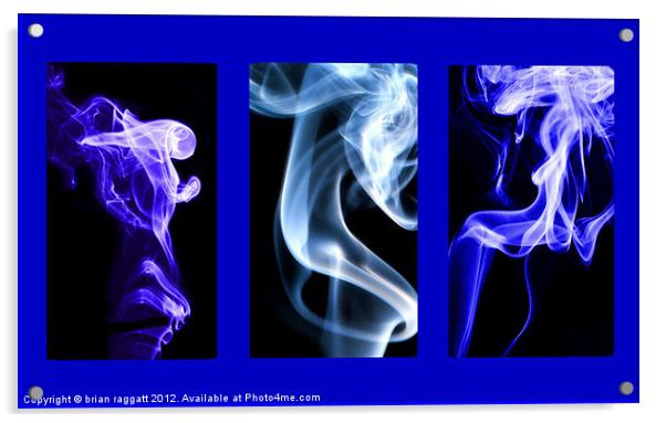 Smoke Trip Acrylic by Brian  Raggatt