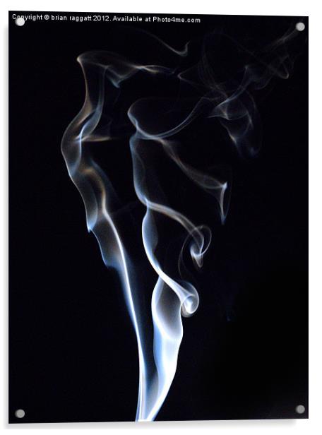 Simply Smoke 1 Acrylic by Brian  Raggatt