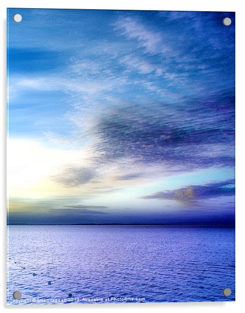 Sharm Sunrise 2 Acrylic by Brian  Raggatt