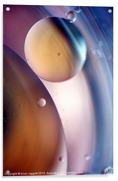 A Planetary Spin Acrylic by Brian  Raggatt