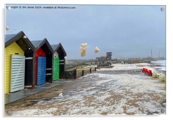 Wild Weather on the Promenade Acrylic by Jim Jones