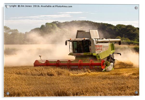 Harvest Time Acrylic by Jim Jones