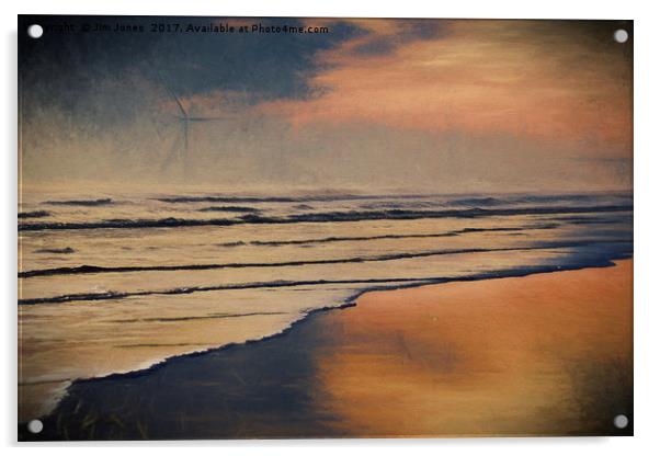 Artistic dawn in the style of Turner Acrylic by Jim Jones