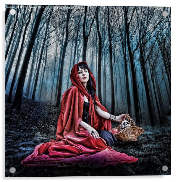 Red Riding Hood Acrylic by Kim Slater