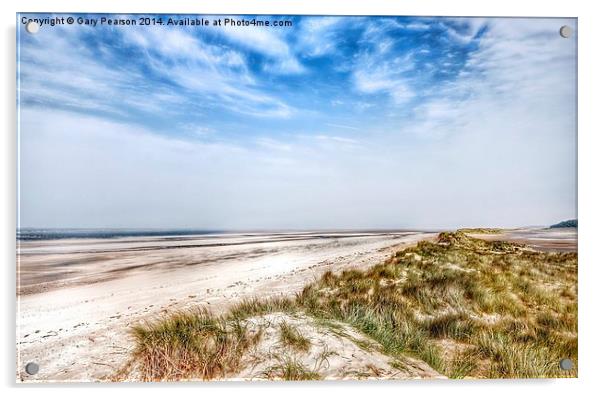 Holkham beach Acrylic by Gary Pearson