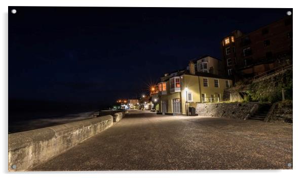 Cromer night photos 3  Acrylic by Gary Pearson