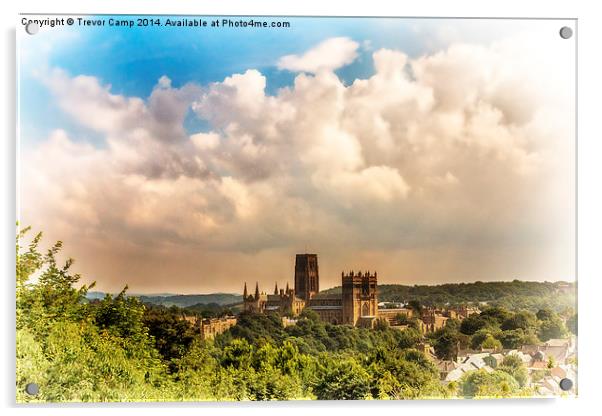  Durham's Splendour Acrylic by Trevor Camp