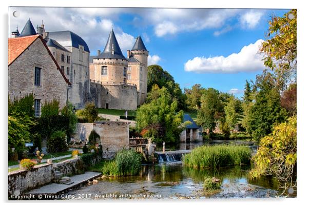 Verteuil-sur-Charente Acrylic by Trevor Camp