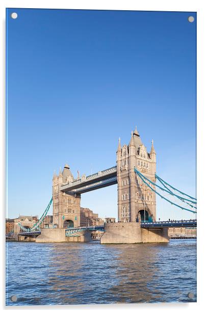 Tower Bridge in London Acrylic by stefano baldini