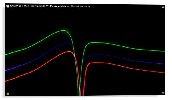 Light Stream Acrylic by Peter Shuttleworth