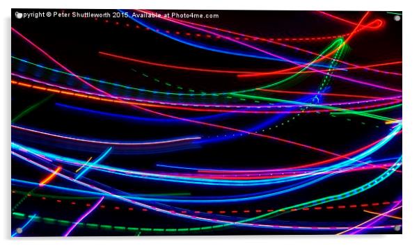  Light Stream Acrylic by Peter Shuttleworth