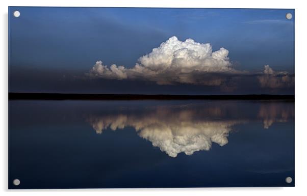 Evening cumulus Acrylic by Robert Fielding