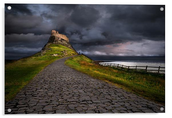 Lindisfarne Acrylic by Robert Fielding