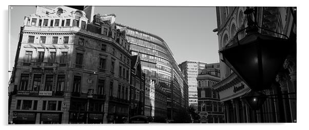 Goldman Sachs from Fleet st Acrylic by John Boekee