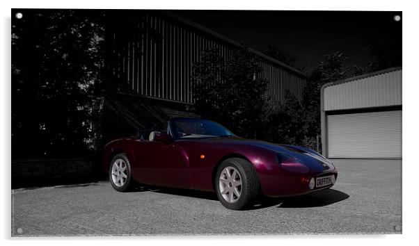 TVR Griffith Acrylic by John Boekee