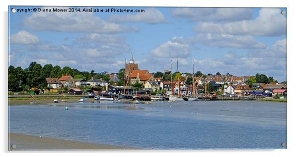  Maldon Essex Acrylic by Diana Mower