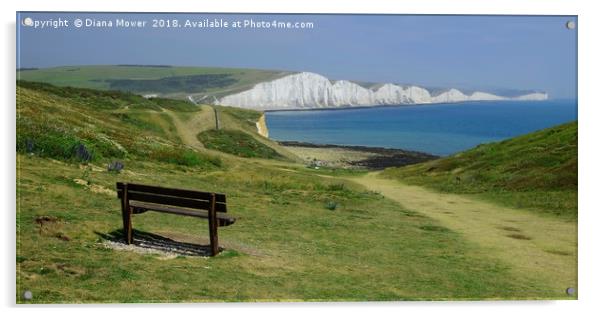 Seven Sisters Seat Acrylic by Diana Mower