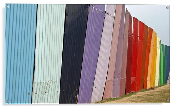 Coloured Corrugated Sheets only in india Acrylic by Arfabita  