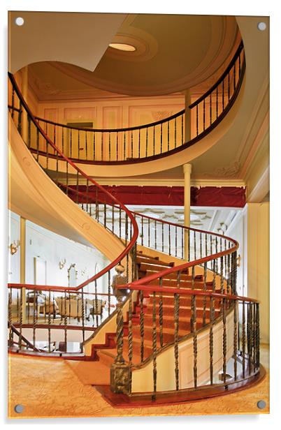 Staircase hallway and landing Acrylic by Arfabita  