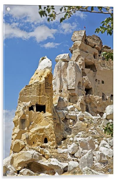 Limestone caves architecture Acrylic by Arfabita  