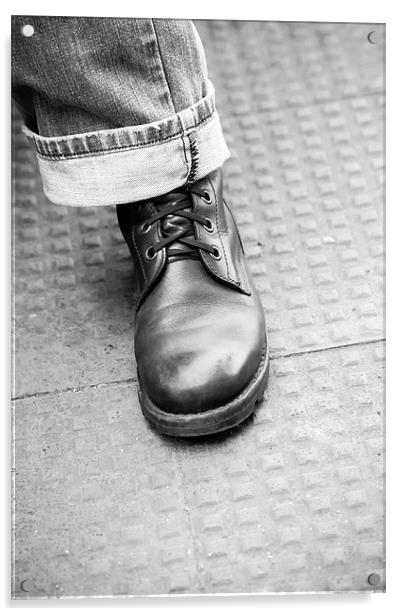 Boot & Denim Acrylic by Arfabita  