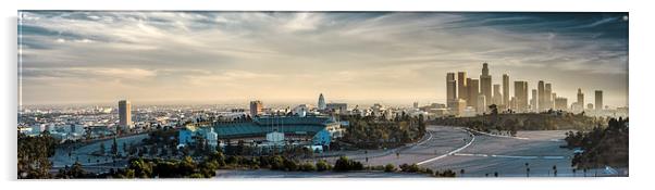 LA Panorama Acrylic by Panas Wiwatpanachat