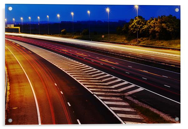Light Traffic! Acrylic by Ben Welsh