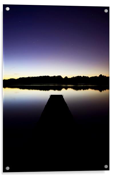Lake Pickmere Acrylic by Ben Welsh