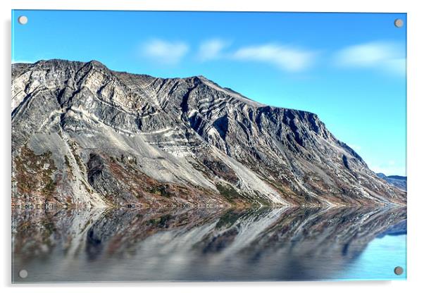 Saglek Fjord Acrylic by World Images
