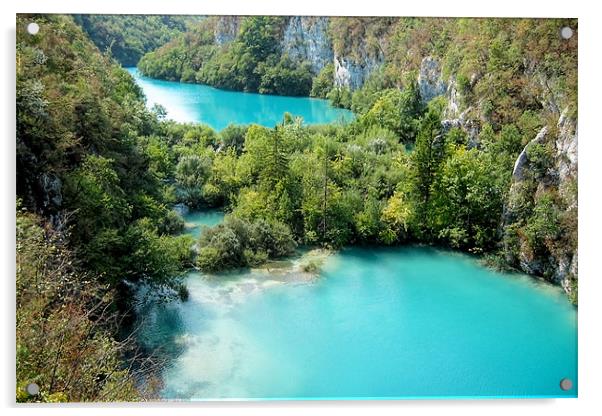 Plitvice National Park Lakes Acrylic by World Images