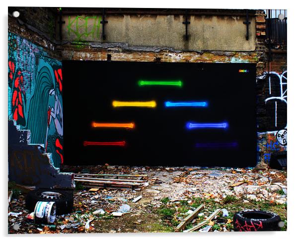 Urban Graffiti Acrylic by Photographer Obscura