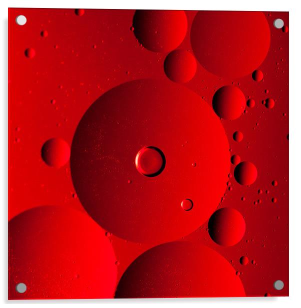 Red Acrylic by Jonathan Swetnam