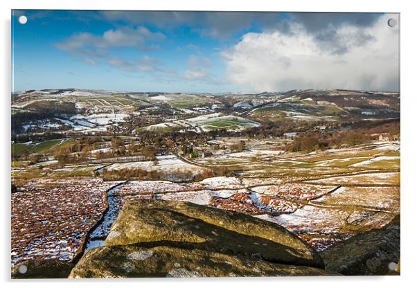 Baslow Edge Acrylic by Jonathan Swetnam