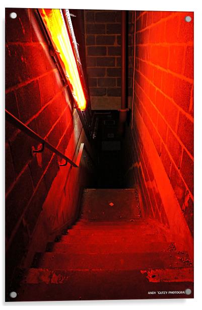 Stairway to Hell Acrylic by Andy Pilcher
