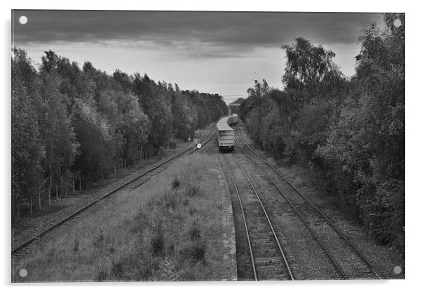 Calvert Railway Acrylic by lauren whiting