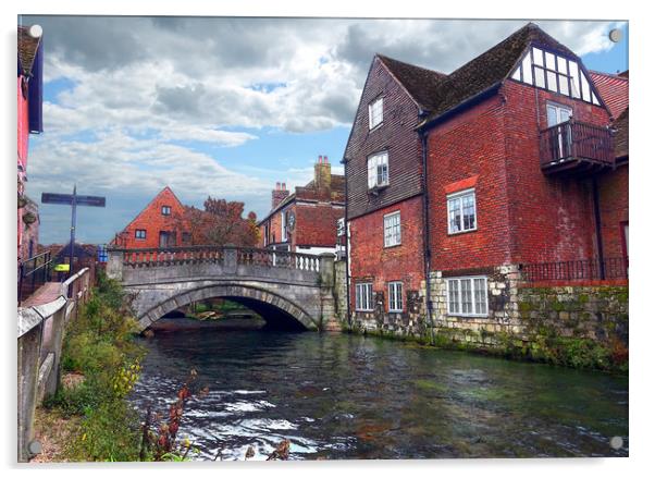  Winchester Mill             Acrylic by Anthony Kellaway