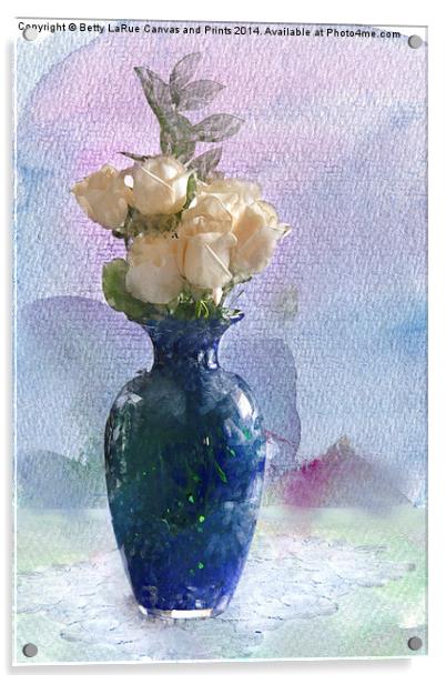 A Touch of Beauty Acrylic by Betty LaRue