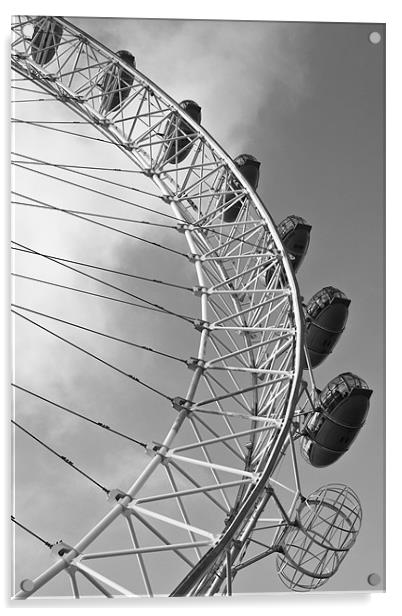 The London Eye Acrylic by VICTORIA HENDRICK